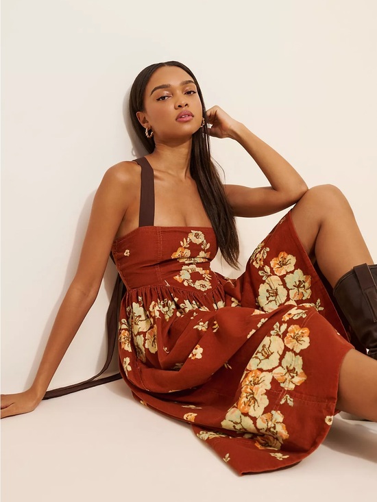 Free People Dresses & Skirts - Gently Worn Free People Until Dawn Midi Dress L